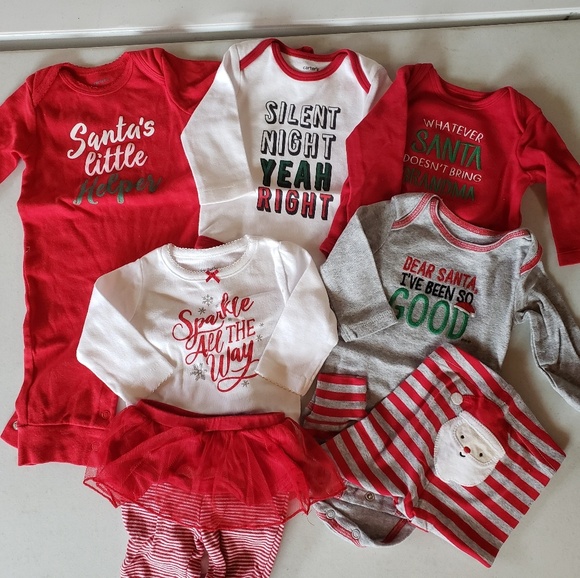 3 Month Christmas Outfits - Picture 1 of 6